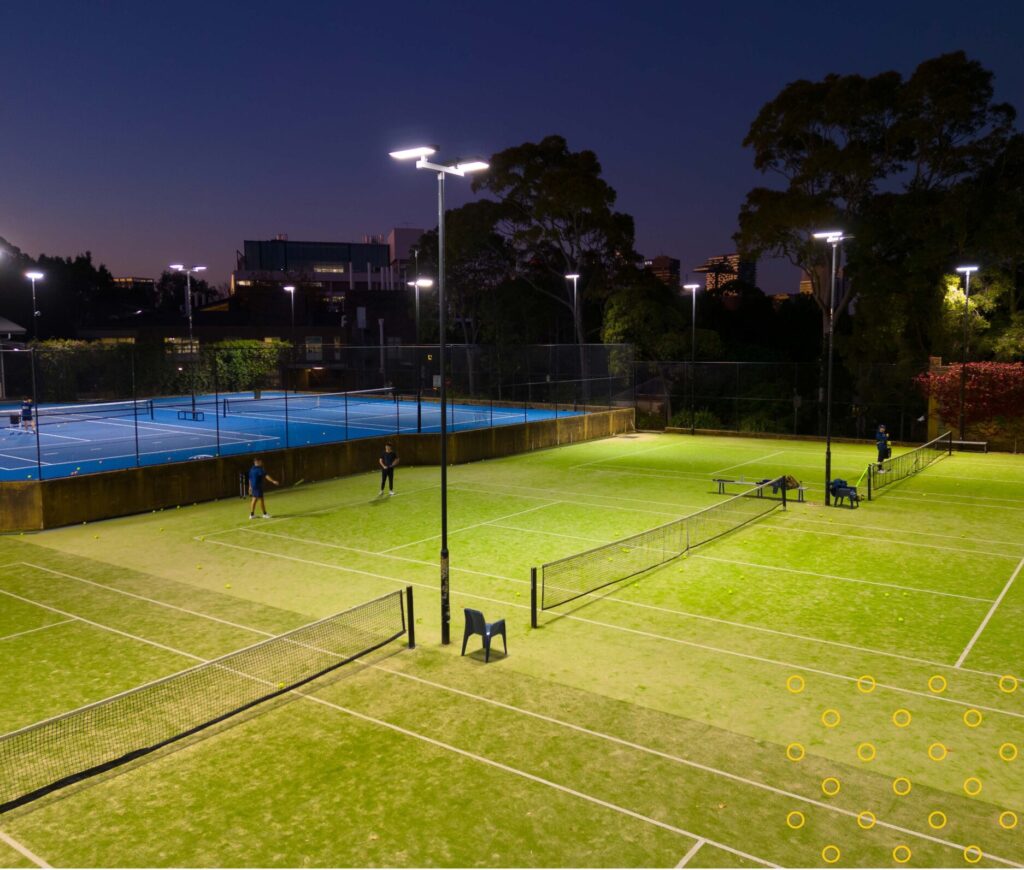 Tennis sports lighting