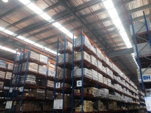 St Gobain's distribution facility following a Shine On LED upgrade