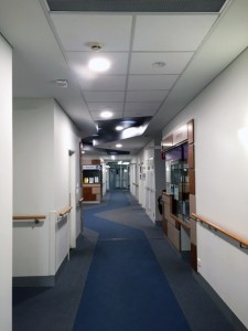 Kyneton Hospital after LED upgrade with Shine On