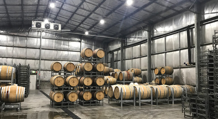 Tyrrell's Wines following an LED lighting upgrade with Shine On